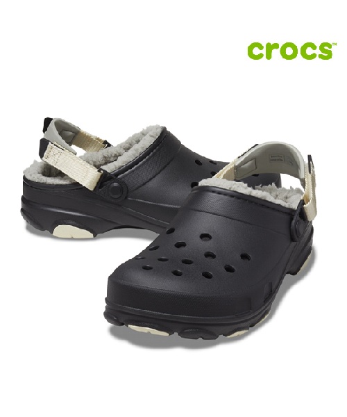 [크록스] 클래식 올 터레인 라이닝 클로그 207936-001 M4W6